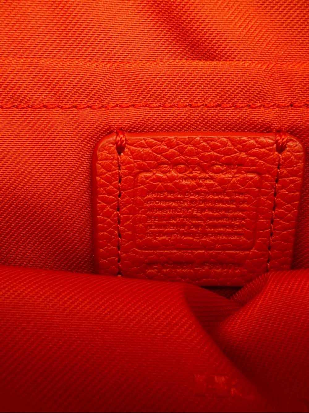 Coach Journal Crossbody Bag with Edgestain in Midnight Navy